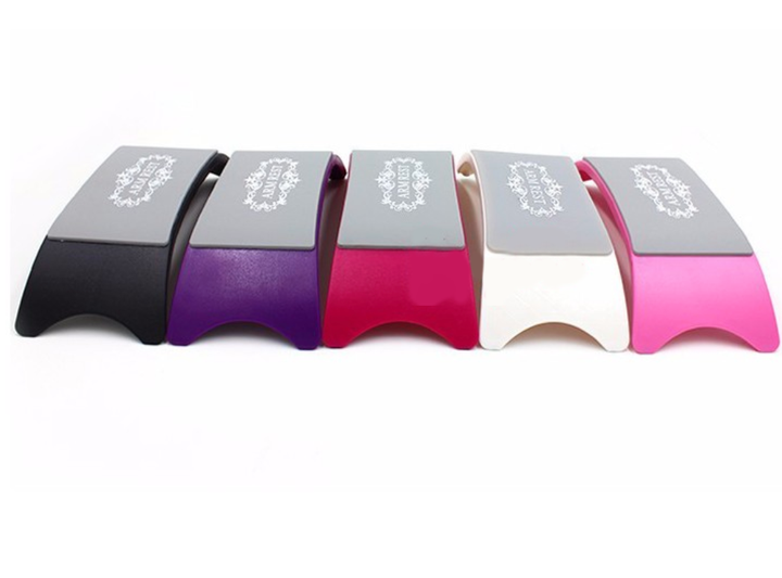 Plastic Manicure Arm Rest - Random Color