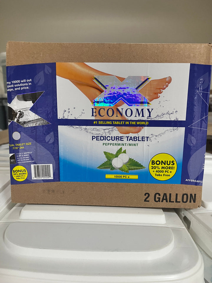 Triple X Economy Pedicure Tablet 10000 pcs ( Free Extra 2000 pcs )
