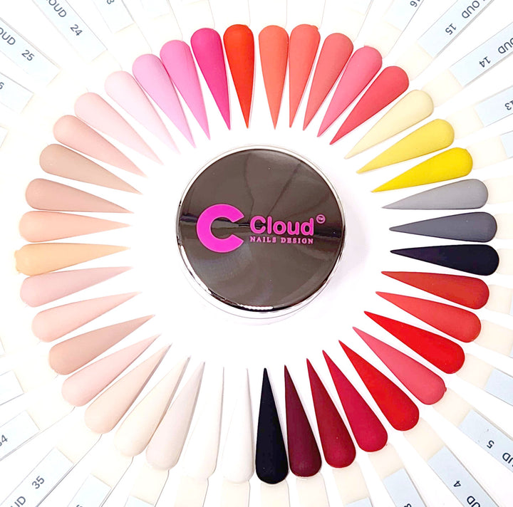 full line chisel cloud 120 Colors + Free Random 20 Chisel Dip Powder 2oz