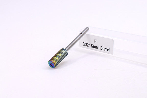 Small Barrel Bit 3/32 Fine (Rainbow)