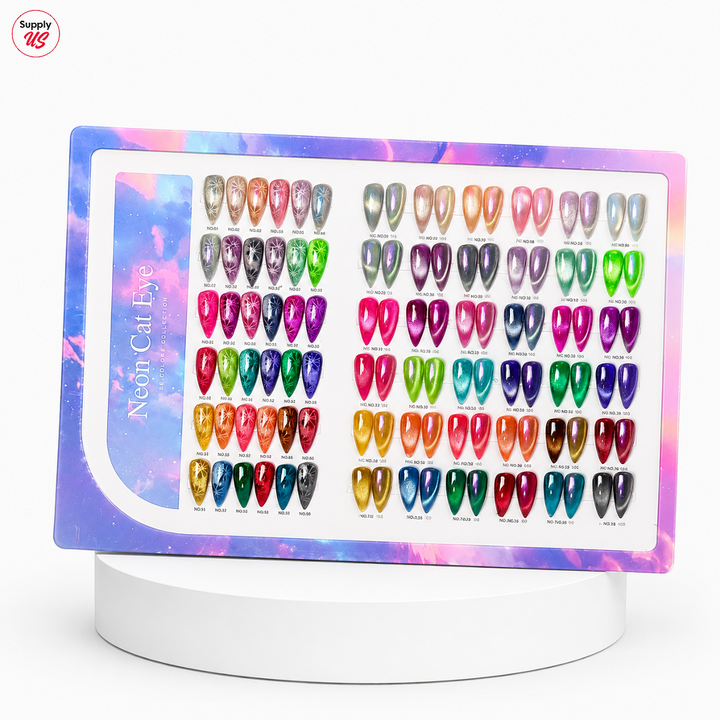 HANG Neon Cateye Gel 36 Colors 18ml + Free Display