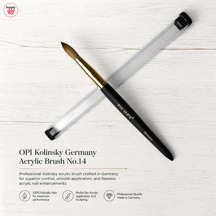OPI Kolinsky Germany Acrylic Brush No.14