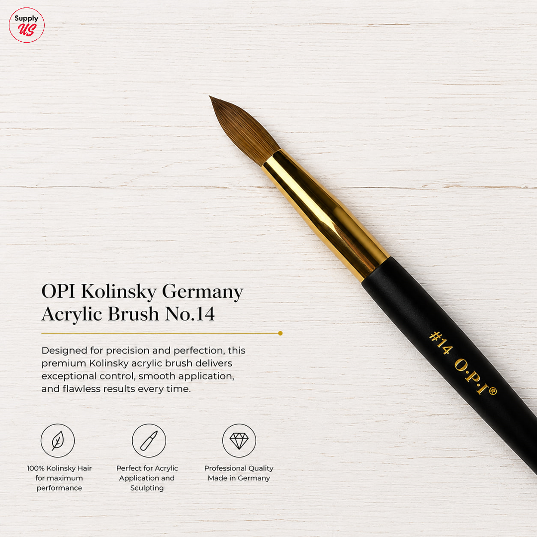 OPI Kolinsky Germany Acrylic Brush No.14
