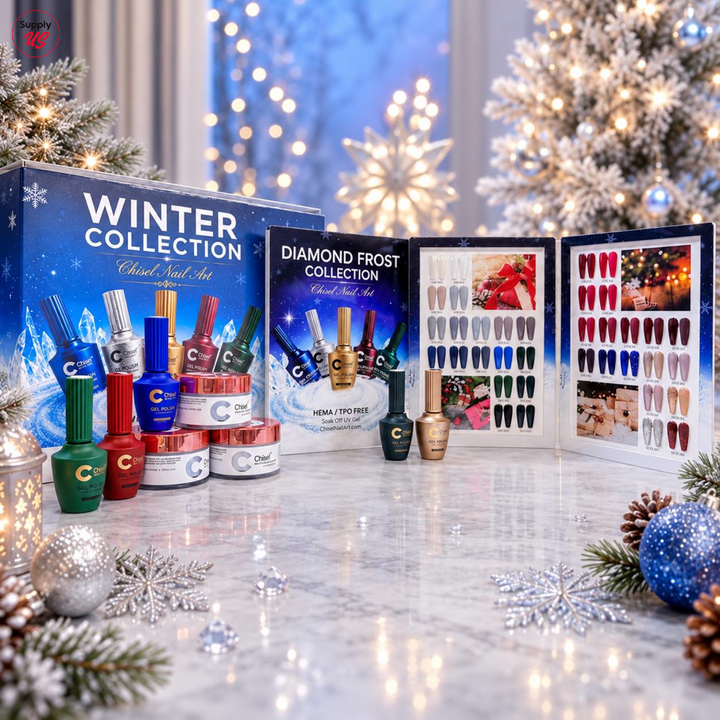 CHISEL Diamond Frost Collection 36 colors ( Gel / Powder / Duo )