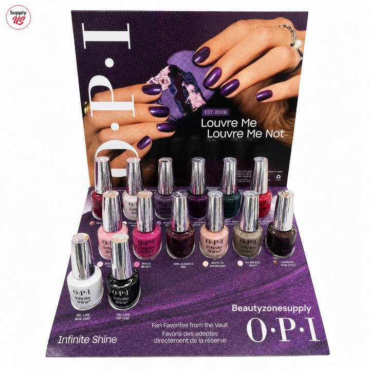 OPI Fall 2026 Infinite Shine 14pc Vac Tray Display 14PC Vault Must-Haves 