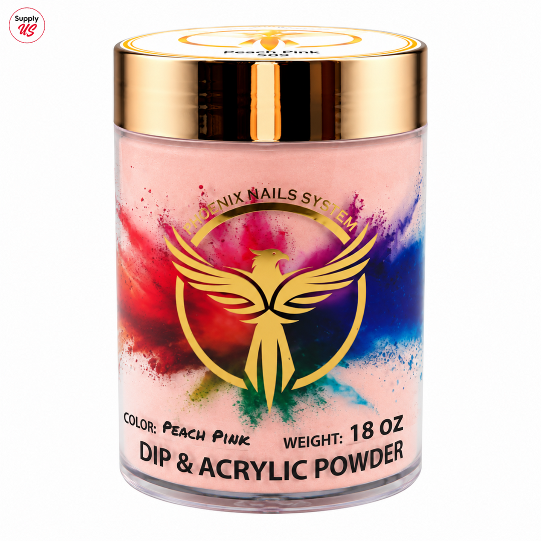 Phoenix Dip &amp; Acrylic Powder 18oz - S09 (Peach Pink)