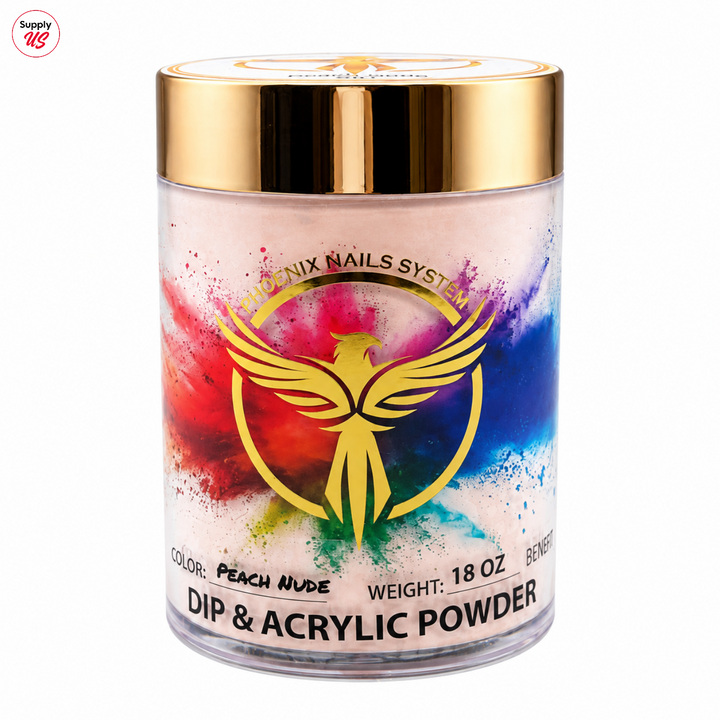 Phoenix Dip &amp; Acrylic Powder 18oz - S01 (Peach Nude)