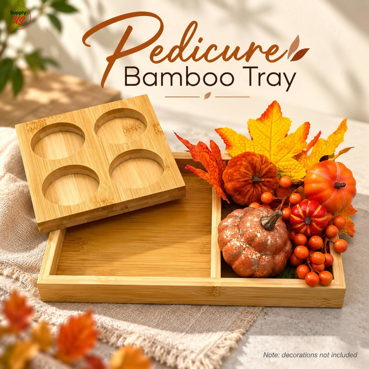 Pedicure Bamboo Tray