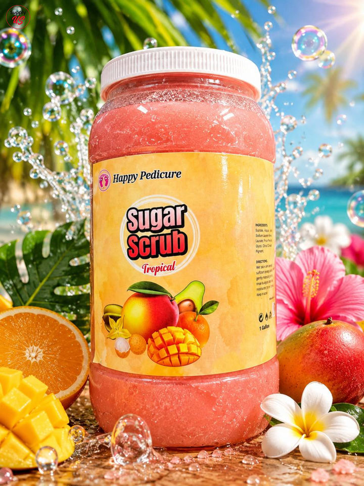 Happy Pedicure Sugar Scrub Gal - Tropical