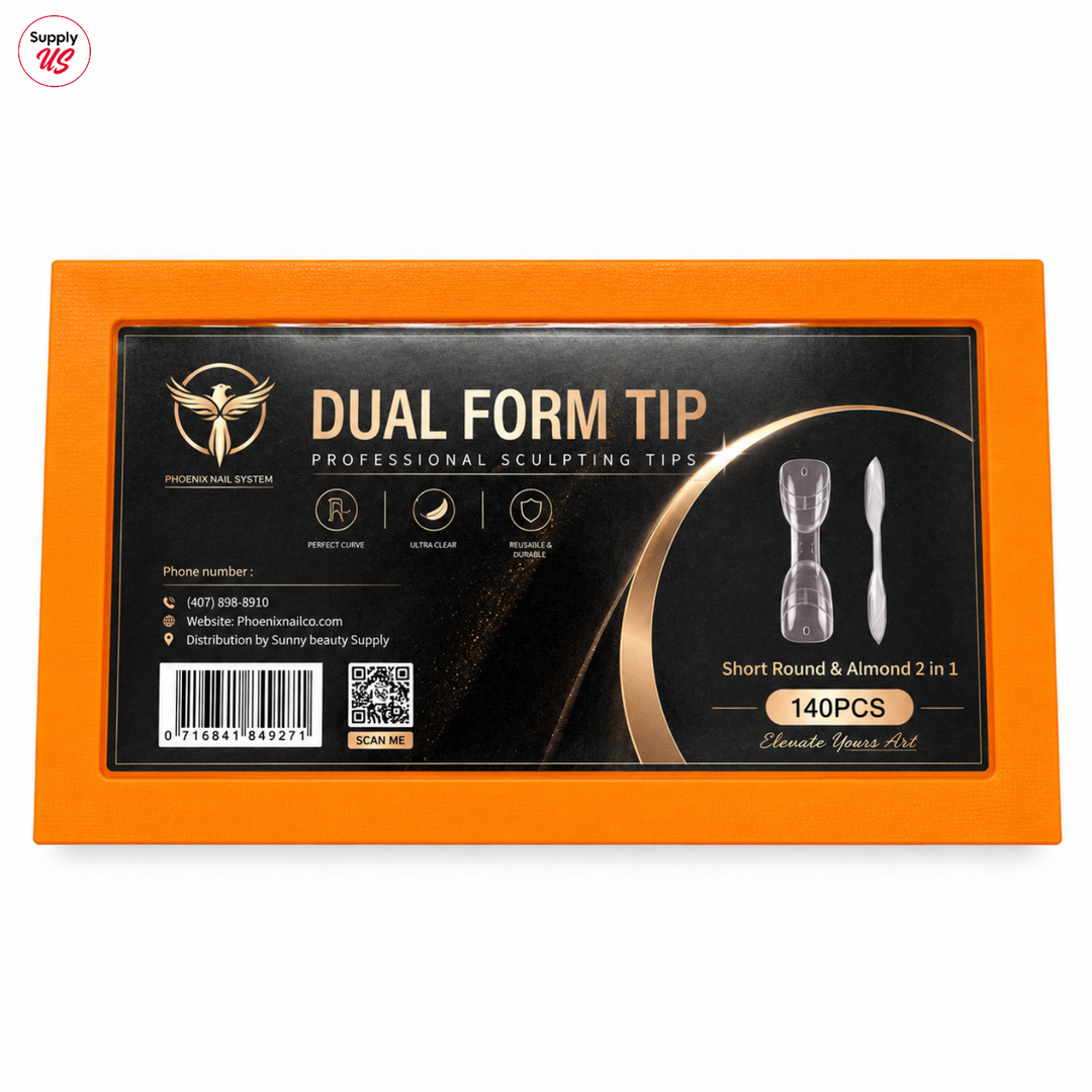 Phoenix Double-Ended Nail Form 2in1 Classic - Almond &amp; Oval - 14 sizes 140pcs/box - 