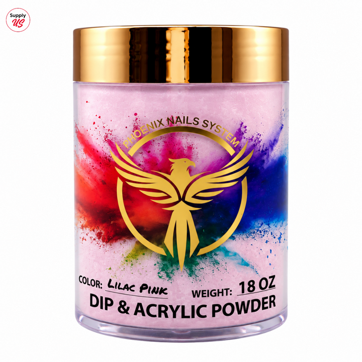 Phoenix Dip &amp; Acrylic Powder 18oz - S03 (Lilac Pink)