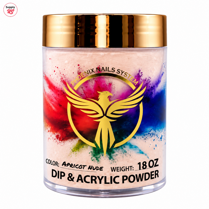 Phoenix Dip &amp; Acrylic Powder 18oz - S05 (Apricot Nude)