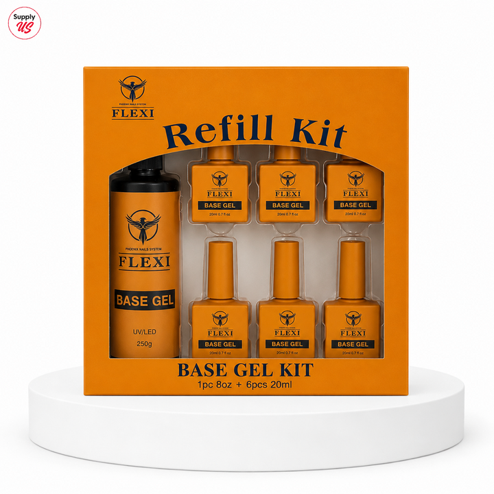 Phoenix - Flexi Base Coat (Super Base) - Kit 8oz Free 6 (0.7oz)