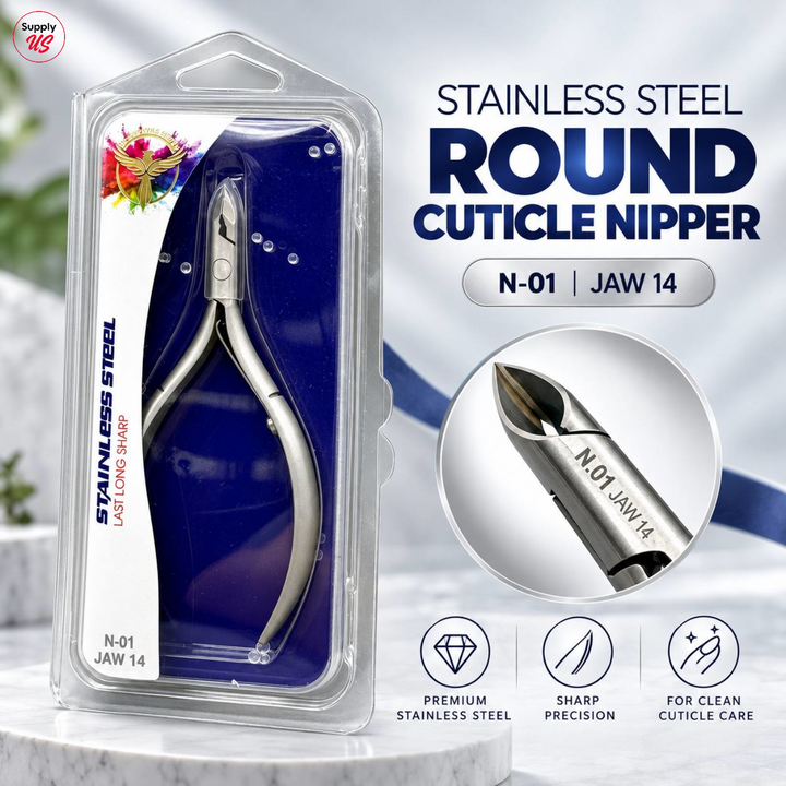 Phoenix Stainless Steel Round Cuticle Nipper N-01 ( BUY 5 GET 1 FREE )