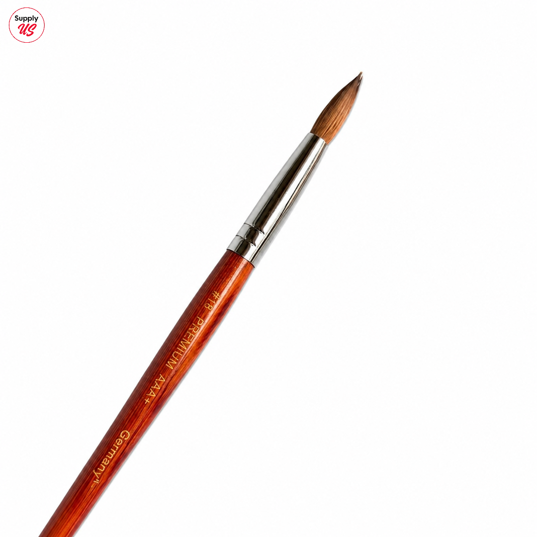 AAA Kolinsky Germany Acrylic Brush No.18