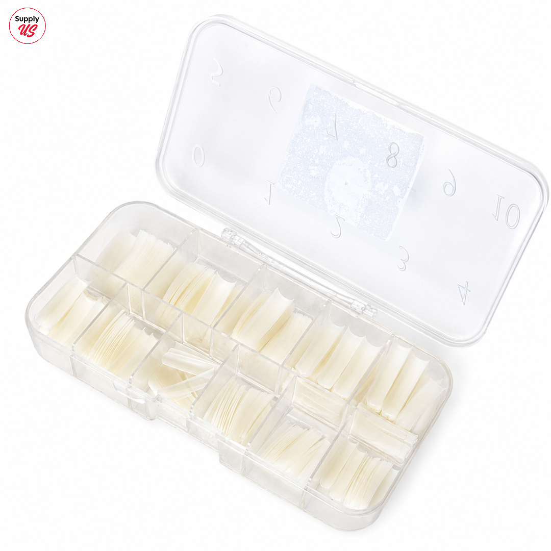 USN - Straight Natural Nail Tips Refill