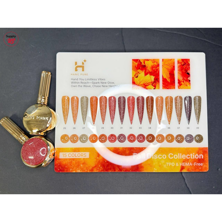 HANG Fall Disco Gel Collection 15 Colors (25 - 39)