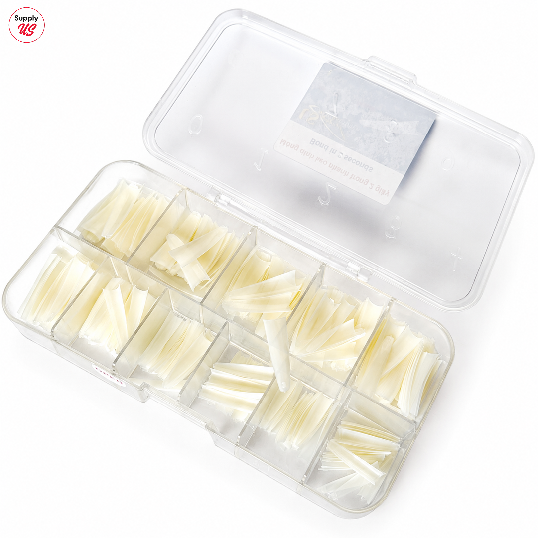USN - Straight Coffin Natural Nail Tip 540 /Box