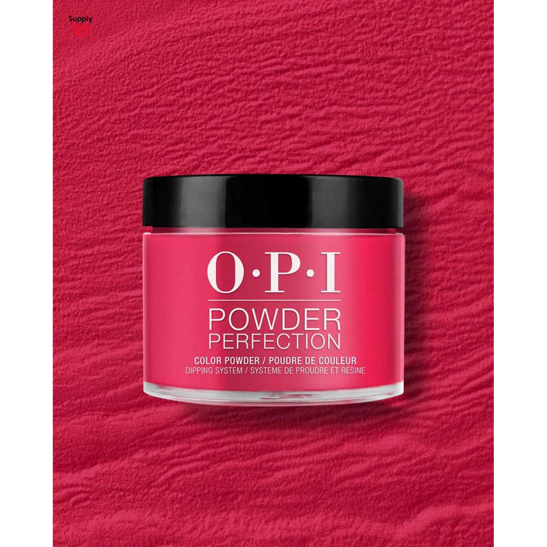 OPI Dipping Powder Red Heads Ahead DPU12