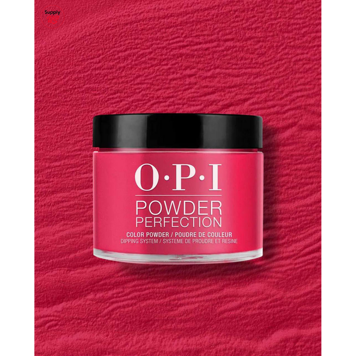 OPI Dipping Powder Red Heads Ahead DPU12