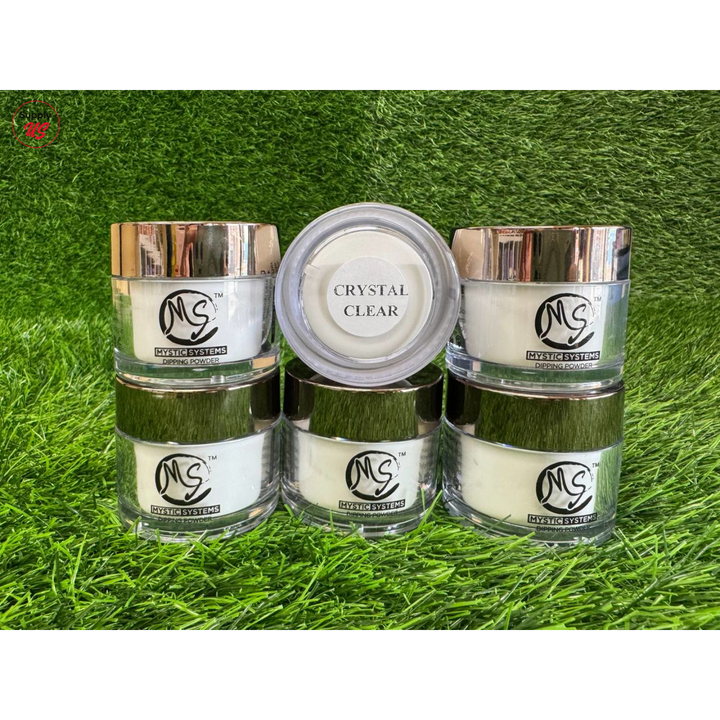 MS Acrylic Powders 2oz - CRYSTAL CLEAR