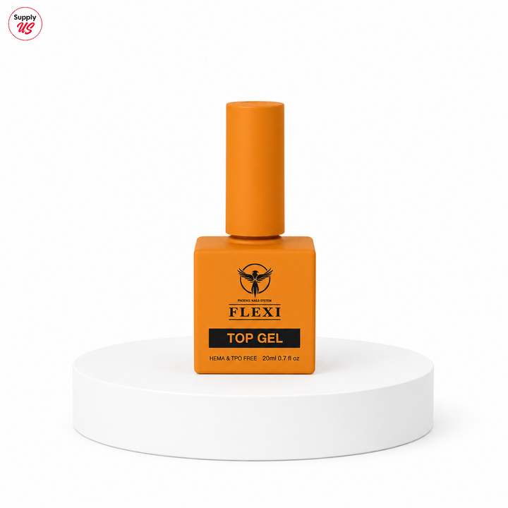 Phoenix - Flexi Gel Top Coat HEMA TPO FREE (Hyper Gloss) - Kit 8oz Free 6 (0.7oz)