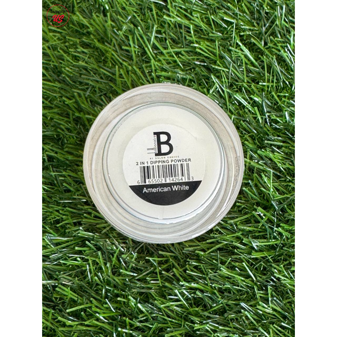 Billionaire Dip/Acrylic Powder - American White 2oz