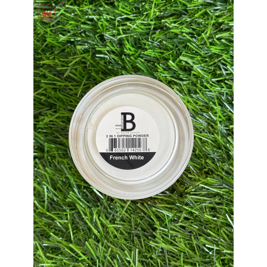 Billionaire Dip/Acrylic Powder - French White 2oz