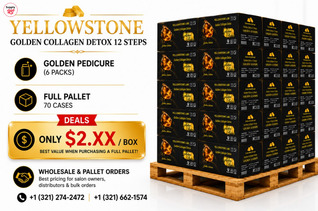 YellowStone Golden Collagen Detox 12 Steps - Golden Raspberry