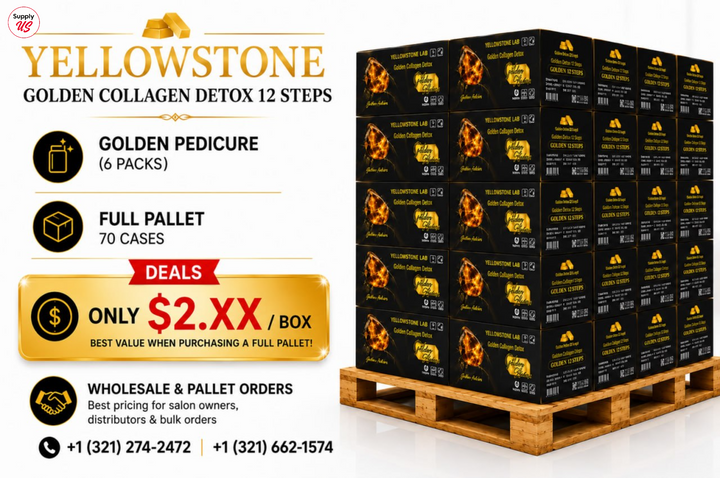 YellowStone Golden Collagen Detox 12 Steps - Golden Raspberry