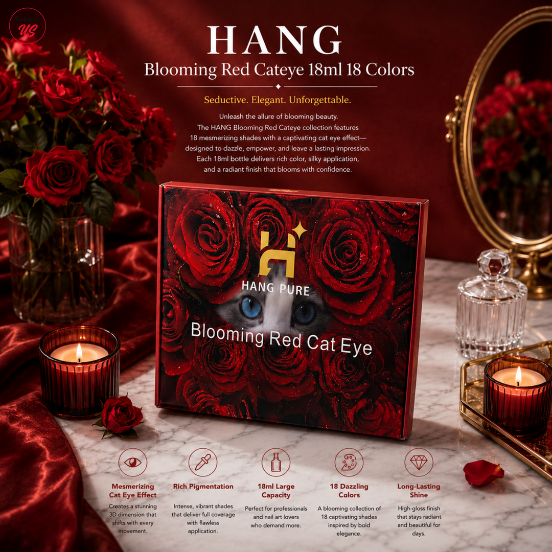 HANG Blooming Red Cateye 18ml 18 Colors