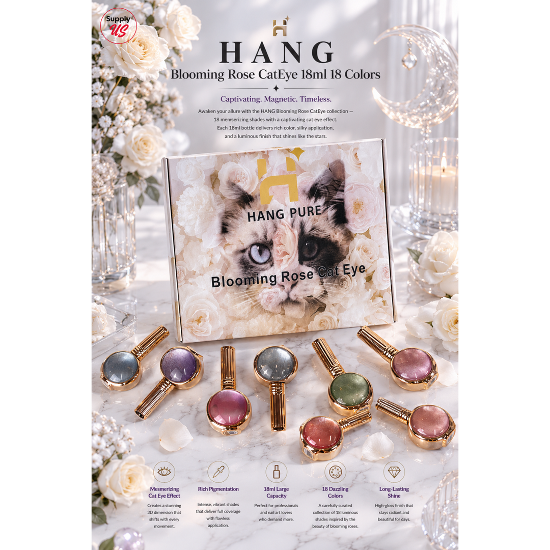 HANG Blooming Rose Cateye 18ml 18 Colors