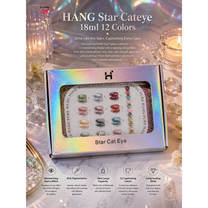 HANG Star Cateye 18ml 12 Colors