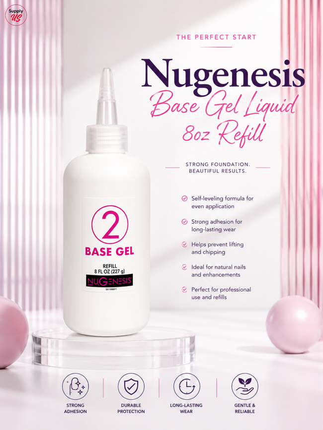 Nugenesis Base Gel Liquid 8oz refill Hover Image