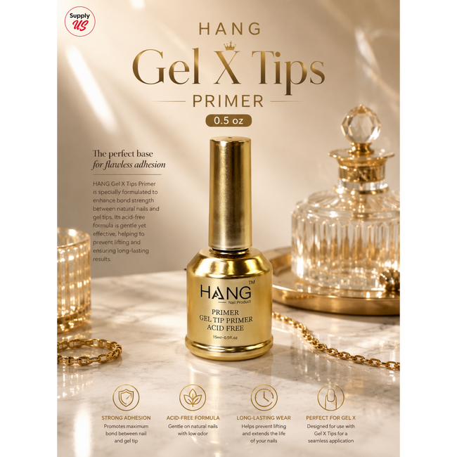 HANG Gel X Tips Primer 0.5 oz - Buy 5 Free 1 Hover Image