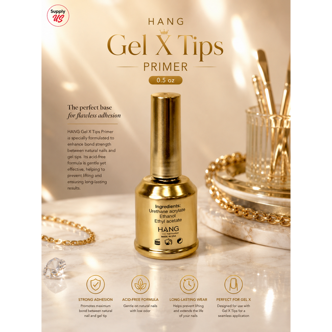 HANG Gel X Tips Primer 0.5 oz - Buy 5 Free 1 Main Image
