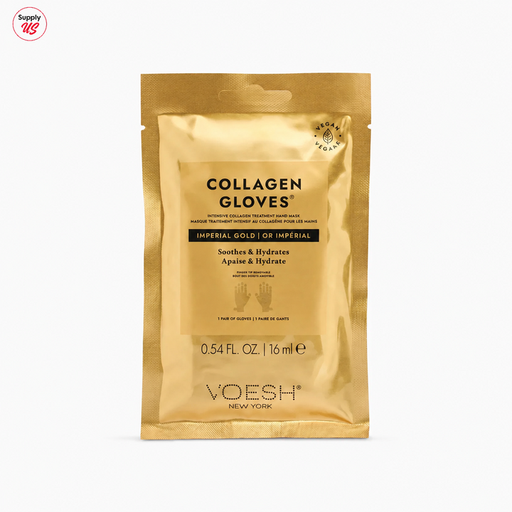 VOESH Collagen Mask Gloves - Imperial 24K Gold