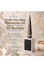 HANG Non Wipe Rhinestone Gel with Brush UV/LED 0.5oz – Standard