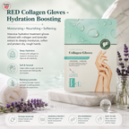 RED Collagen - Hydration Boosting Combo Bundle ( 1 Box Socks + 1 Box Gloves)
