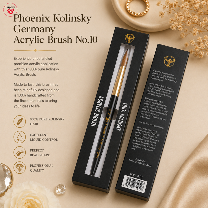 Phoenix Cordless Led Lamp (Free Phoenix Acrylic Brush + Top Base Gel)