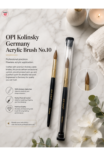 OPI Kolinsky Germany Acrylic Brush No.10
