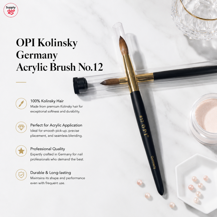 OPI Kolinsky Germany Acrylic Brush No.12