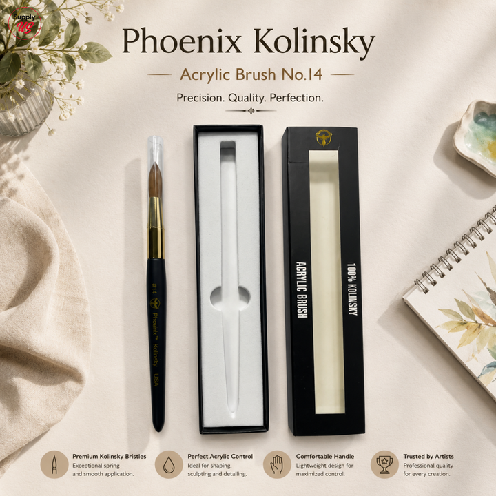 Phoenix Cordless Led Lamp (Free Phoenix Acrylic Brush + Top Base Gel)
