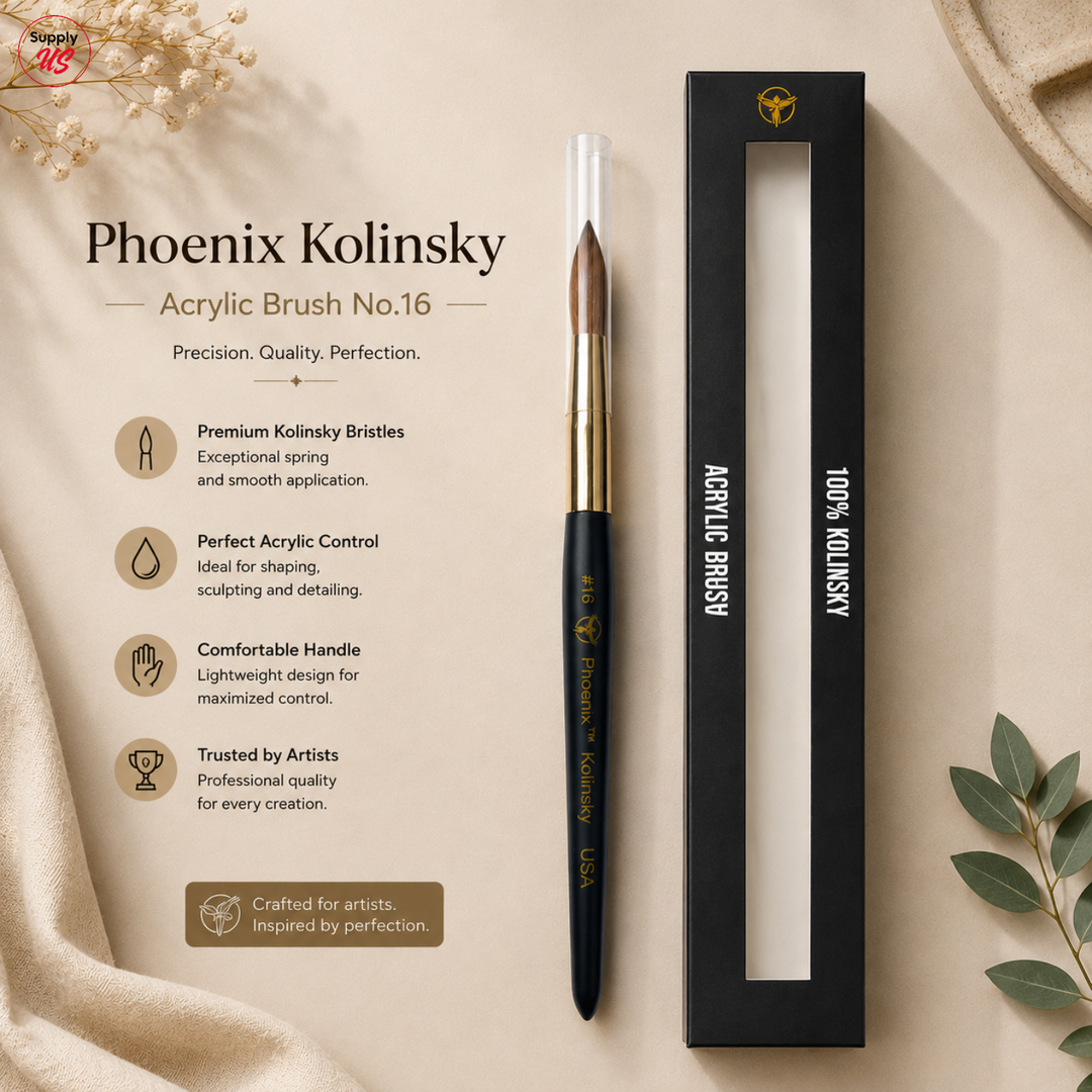Phoenix Cordless Led Lamp (Free Phoenix Acrylic Brush + Top Base Gel)