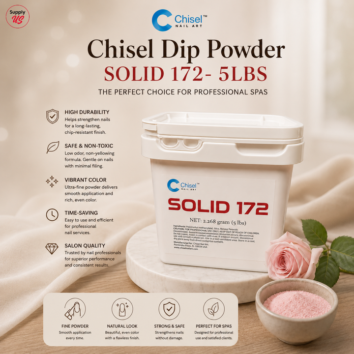 Chisel Solid Dip Powder - SOLID 172 - 5LBS