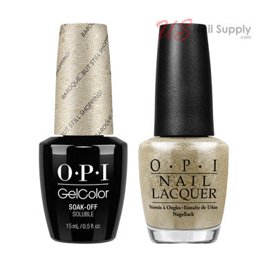 OPI Matching Set Baroque But Still Shopping! V38