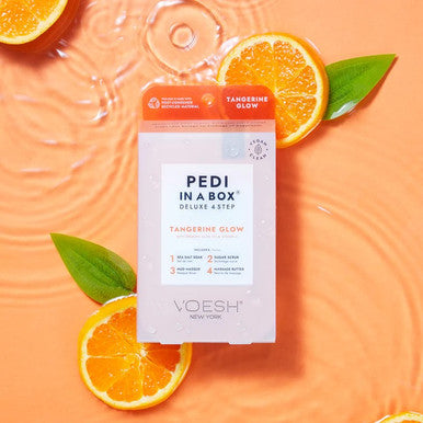 VOESH Pedi in a Box (4 Steps) Tangerine Twist set