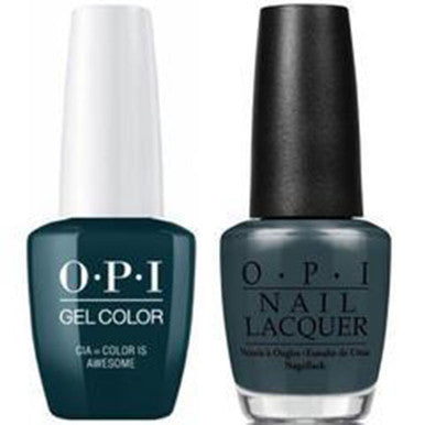 OPI Matching Set CIA = Color is Awesome W53