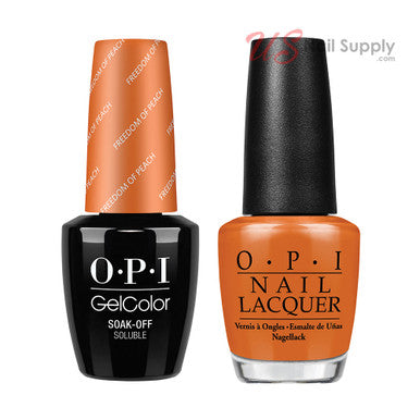 OPI Matching Set Freedom Of Peach W59