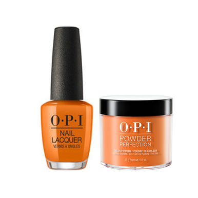 OPI Dip Powder + Polish Matching Freedom of Peach W59
